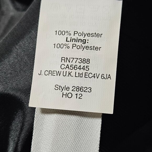 J Crew Black Sequin Mini Skirt Womens Size 2 Evening Holiday New Years Party - Picture 7 of 7